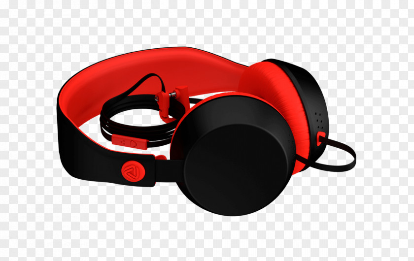 Coloud Boom Red The Headphones Loudspeaker 純色 Microphone PNG