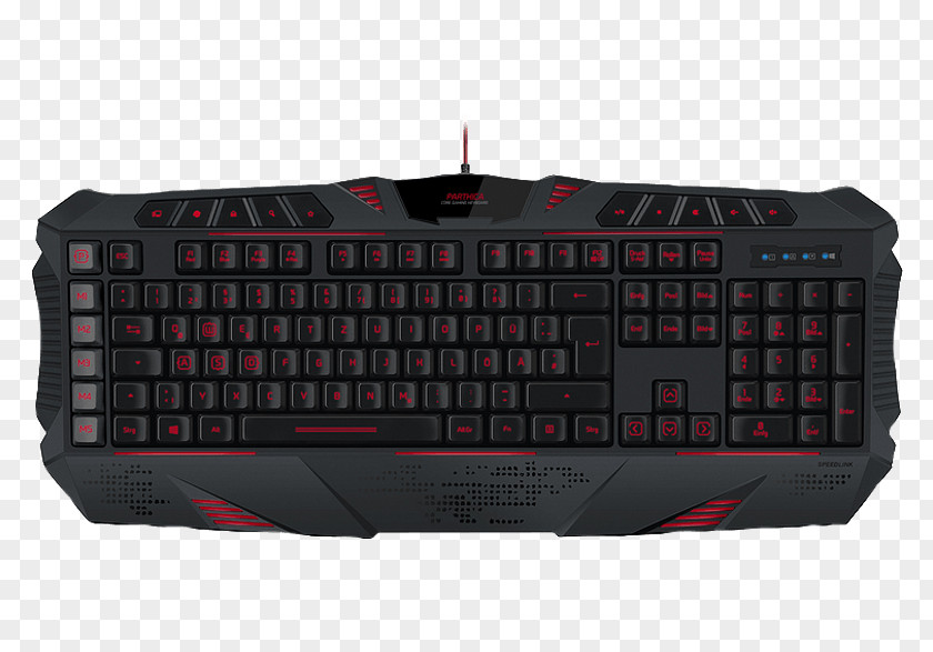 Computer Mouse Keyboard Jöllenbeck SPEEDLINK PARTHICA SL-6482-BK US Core Gaming Keypad Counter-Strike: Global Offensive PNG