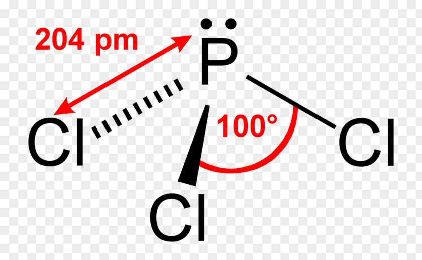 Phosphorus Trifluoride Lewis Structure Trigonal Pyramidal Molecular Geometry Triiodide PNG