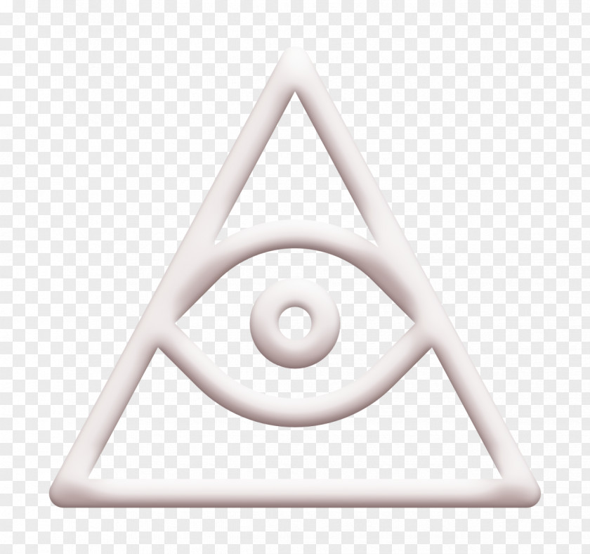 Pyramid Icon Esoteric Freemasonry PNG
