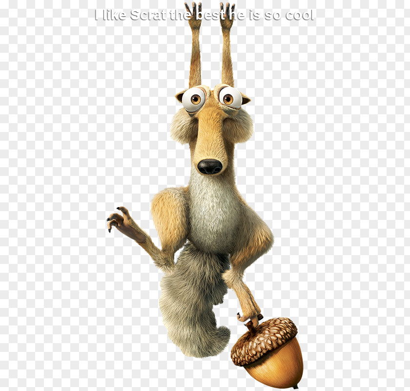 Scrat Sid Ice Age Drawing PNG