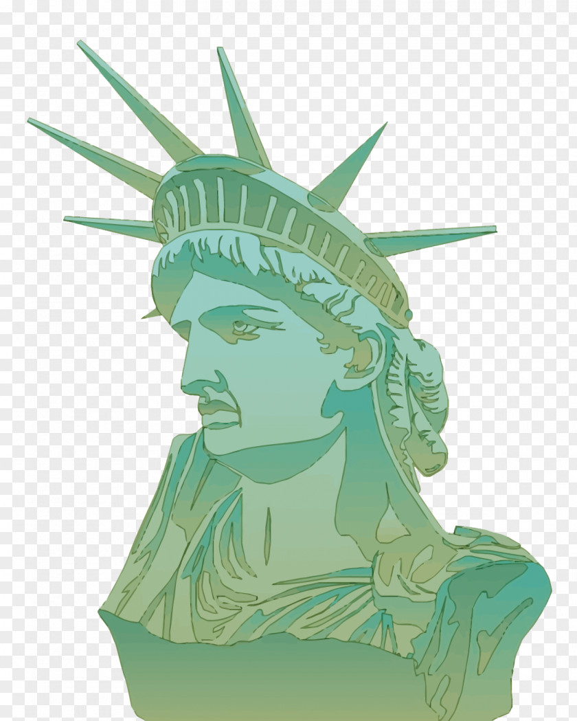 Vector Statue Of Liberty PNG