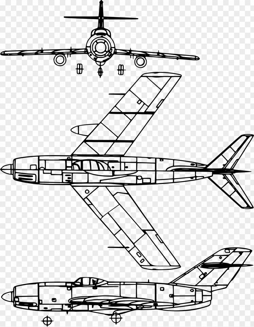 Aircraft Lavochkin La-200 Airplane La-15 La-160 PNG