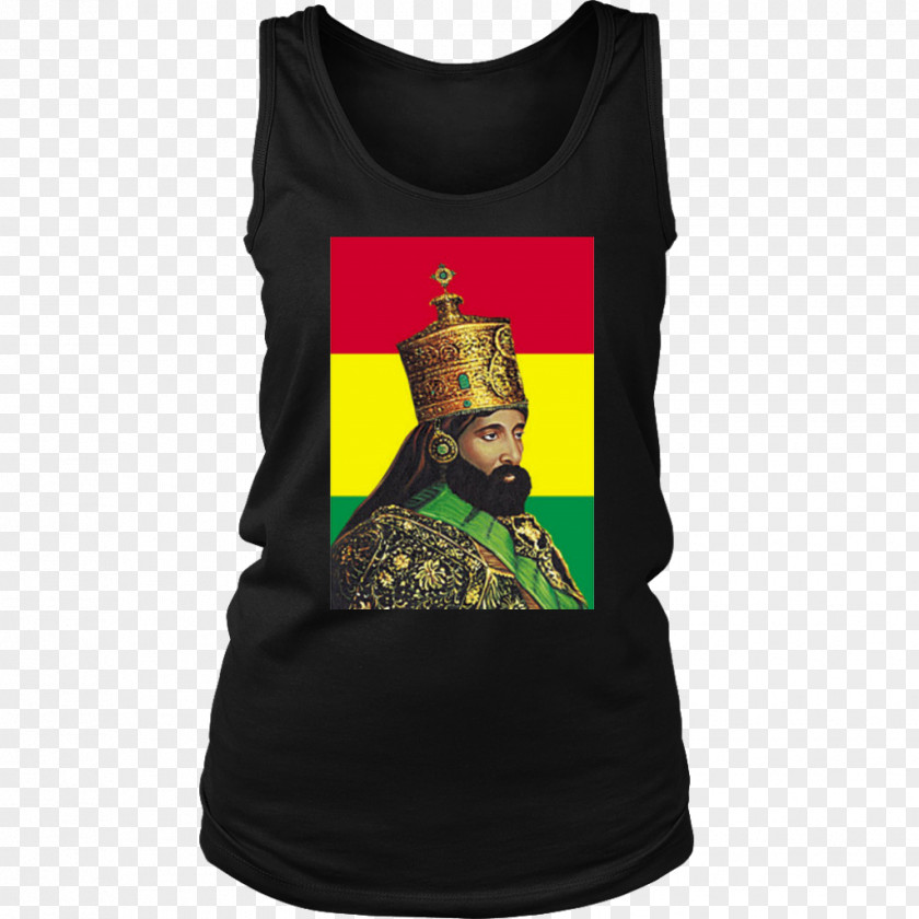 Haile Selassie Long-sleeved T-shirt Clothing PNG