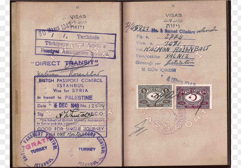 Passport Identity Document Europe Turkish Travel Visa PNG
