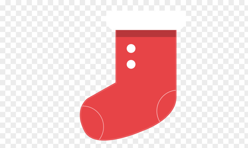Santa Claus Red Socks Hosiery Christmas PNG