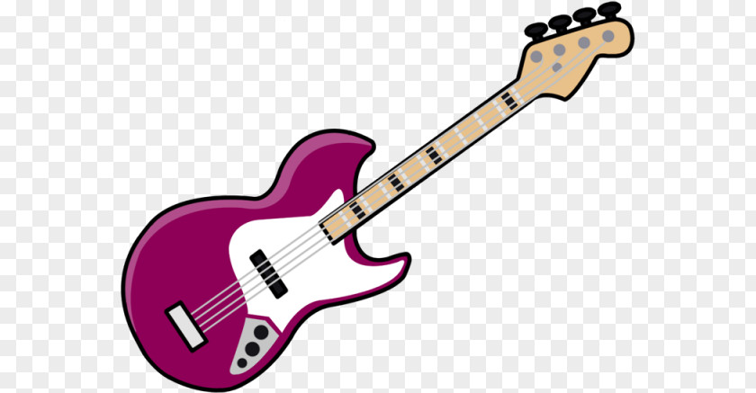 Bass Vecteur Clip Art Electric Guitar Cartoon Music PNG