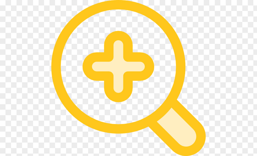 Cartoon Magnifying Glass Psd Health Insurance Care Medicine PNG