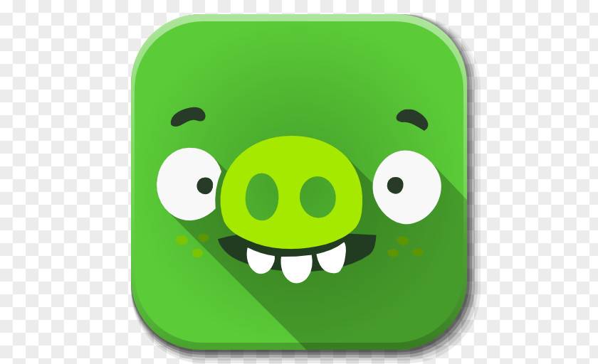 Apps Bad Piggies Smiley Yellow Green PNG