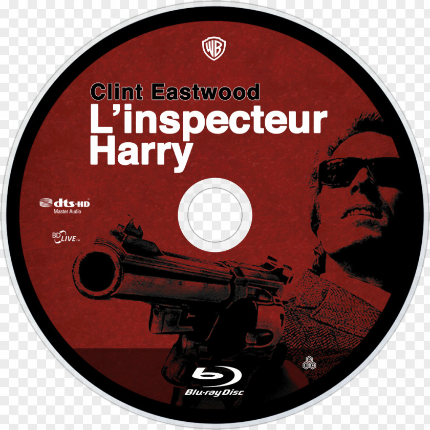 Dirty Harry Blu-ray Disc DVD BD-R M-DISC Compact PNG