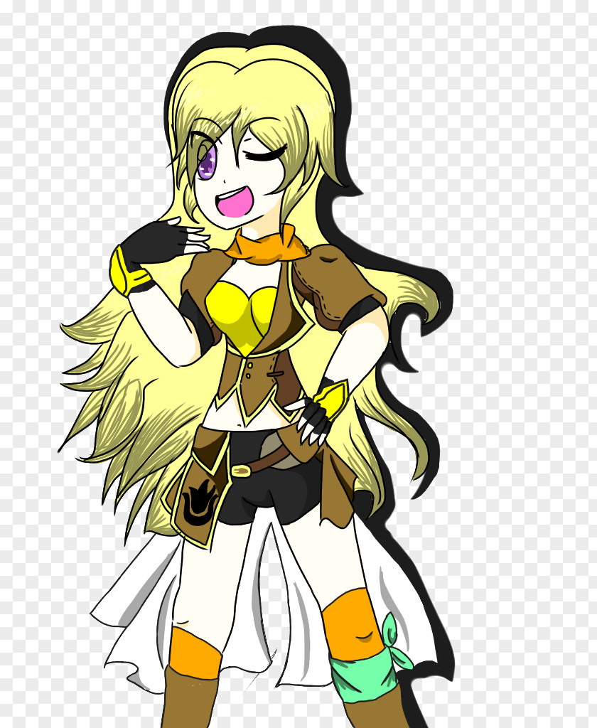 Drawing Yang Xiao Long Fan Art PNG