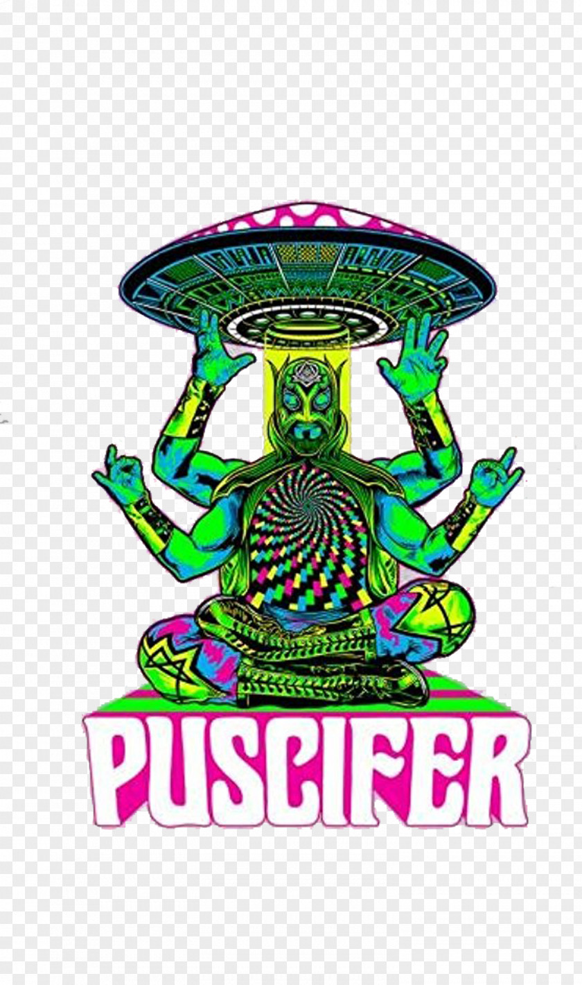 Four Hands Monster T-shirt Puscifer PNG