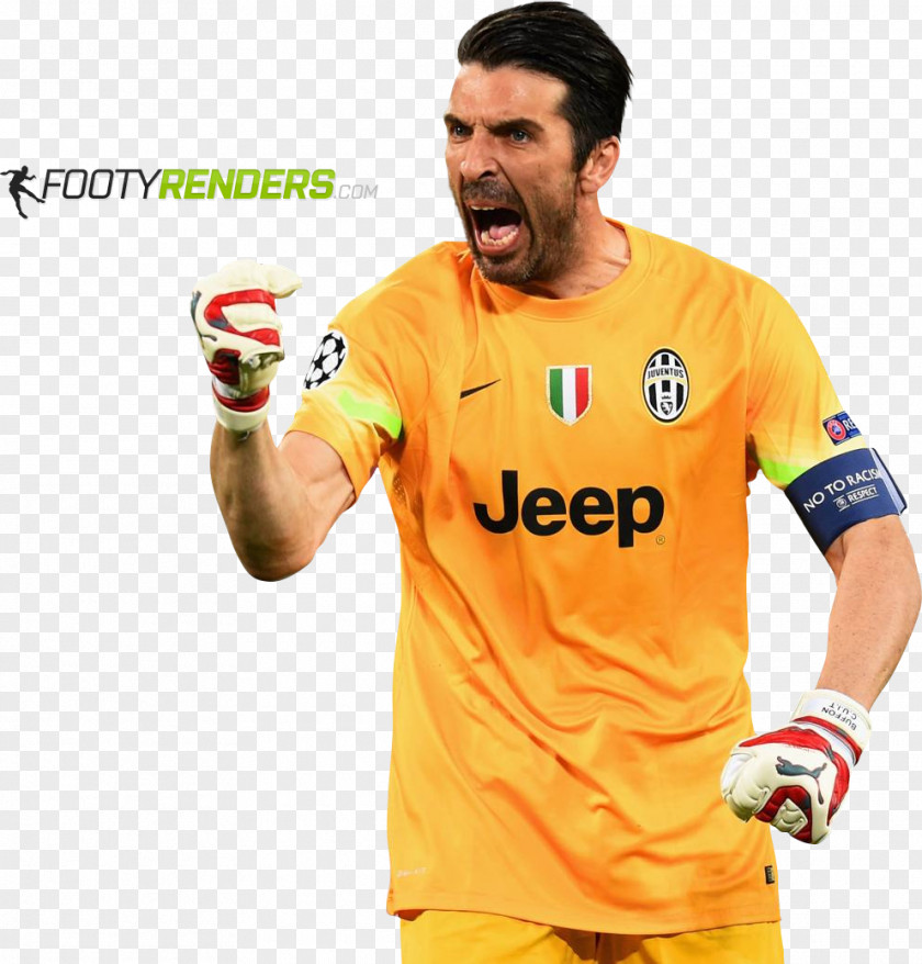 Gianluigi Buffon Italy National Football Team UEFA Euro 2016 Juventus F.C. Rendering PNG