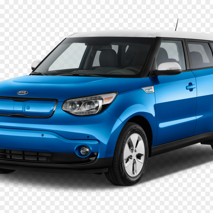 Kia 2017 Soul EV Motors Car Electric Vehicle PNG