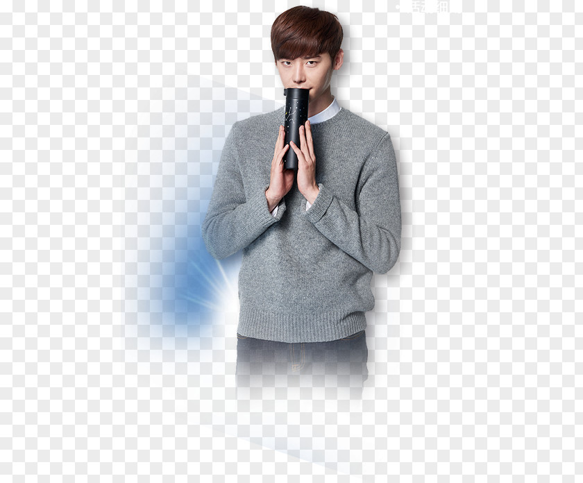 Lee Jong Suk Microphone Outerwear Sweater Shoulder Jacket PNG