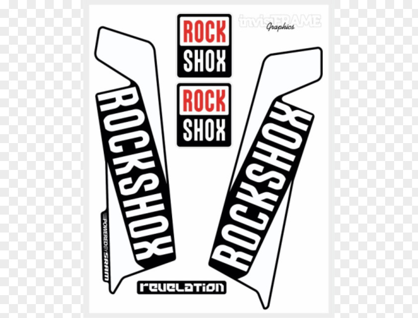 Logo RockShox Decal Sticker PNG