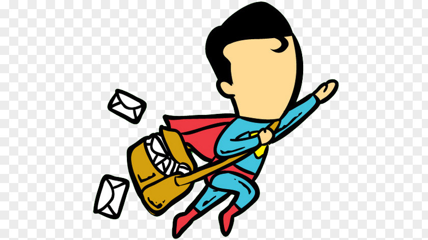 Superman Mailbox Clark Kent Long-sleeved T-shirt Hoodie PNG