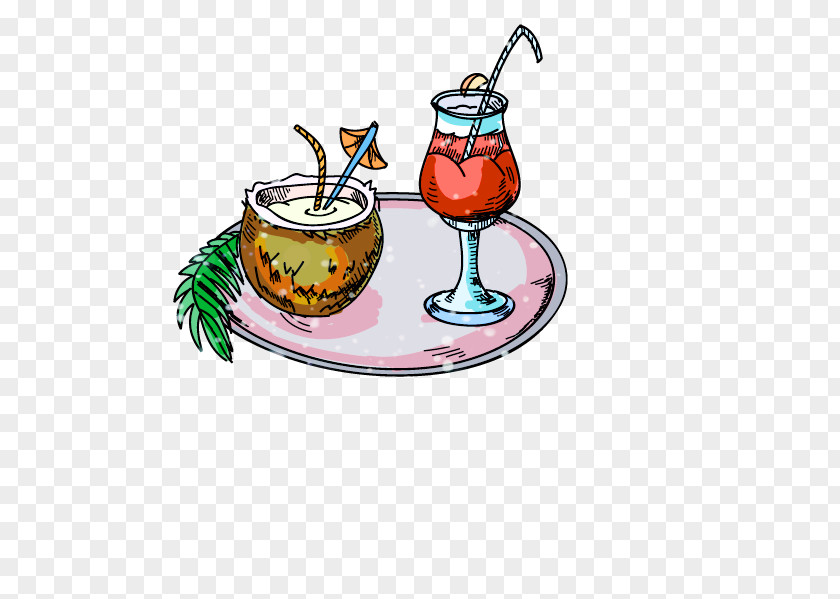 Vector Drinks Juice Illustration PNG