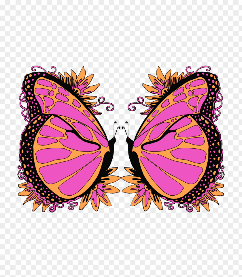Costume Brushfooted Butterfly Tiger Cartoon PNG