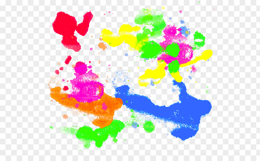 Paint Splatter Colorful Clip Art Watercolor Painting Image PNG