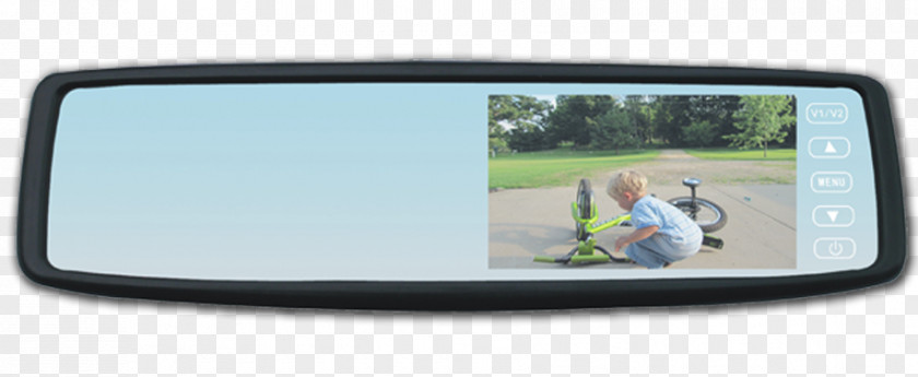 Rearview Mirror Rear-view Car Backup Camera Computer Monitors Display Device PNG