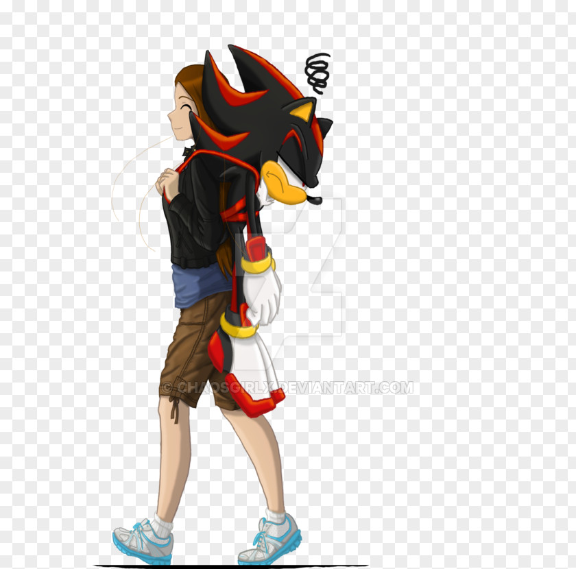 Shadow The Hedgehog Fan Art Mascot Headgear Character Clip PNG