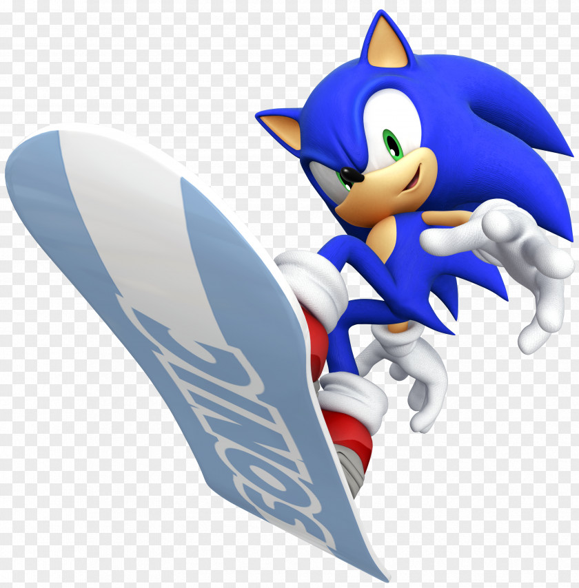 Sonic Mario & At The Olympic Games Sochi 2014 Winter Hedgehog Shadow PNG