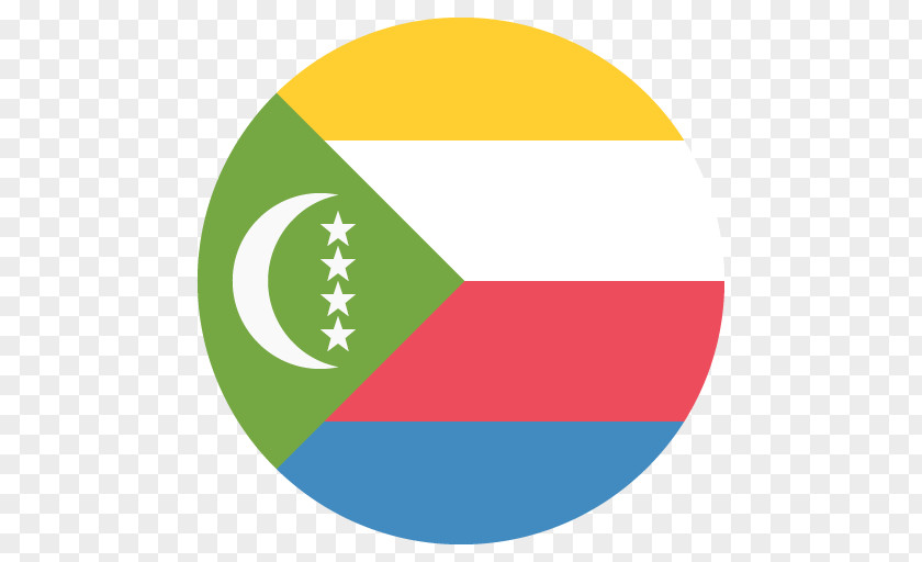Comoros Flag Of The Indian Ocean Emoji PNG