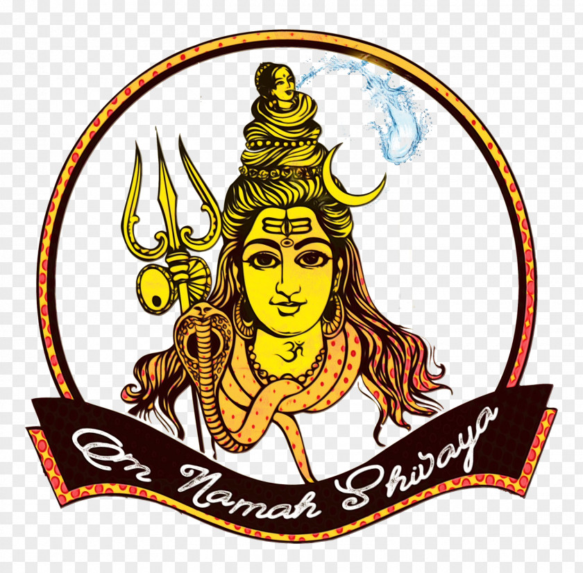Crest Sticker Logo Ganesha PNG