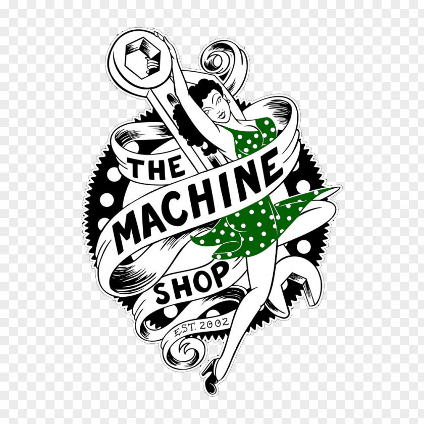 Lacuna Coil Machine Shop Logo Tool PNG