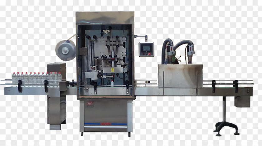 Machine Packaging And Labeling Factory Manufacturing PNG