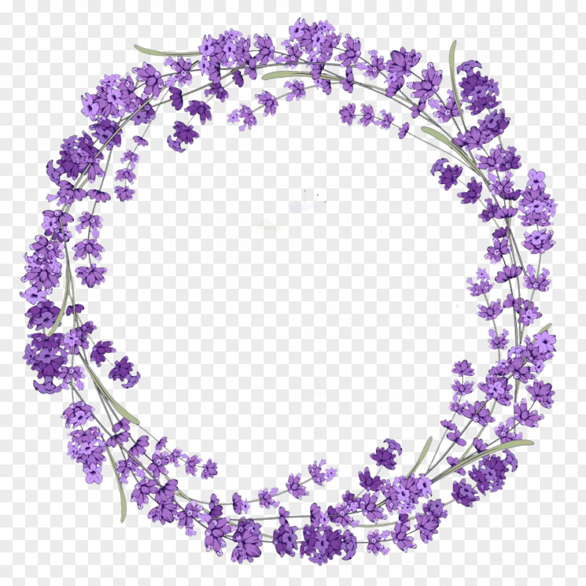 Purple Lilac Wreath Picture Material Lavender Stock Photography Clip Art PNG