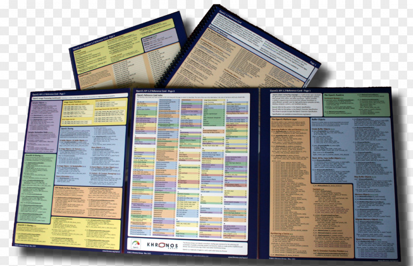 Reference Card Brochure PNG