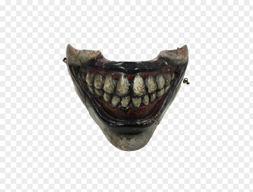 Turmeric Face Mask Evil Clown Holes Horror PNG