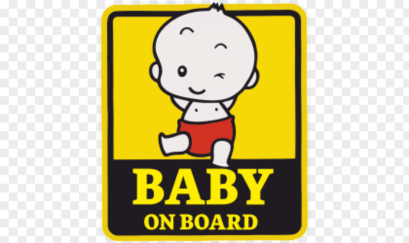 Car Bumper Sticker Infant Decal PNG
