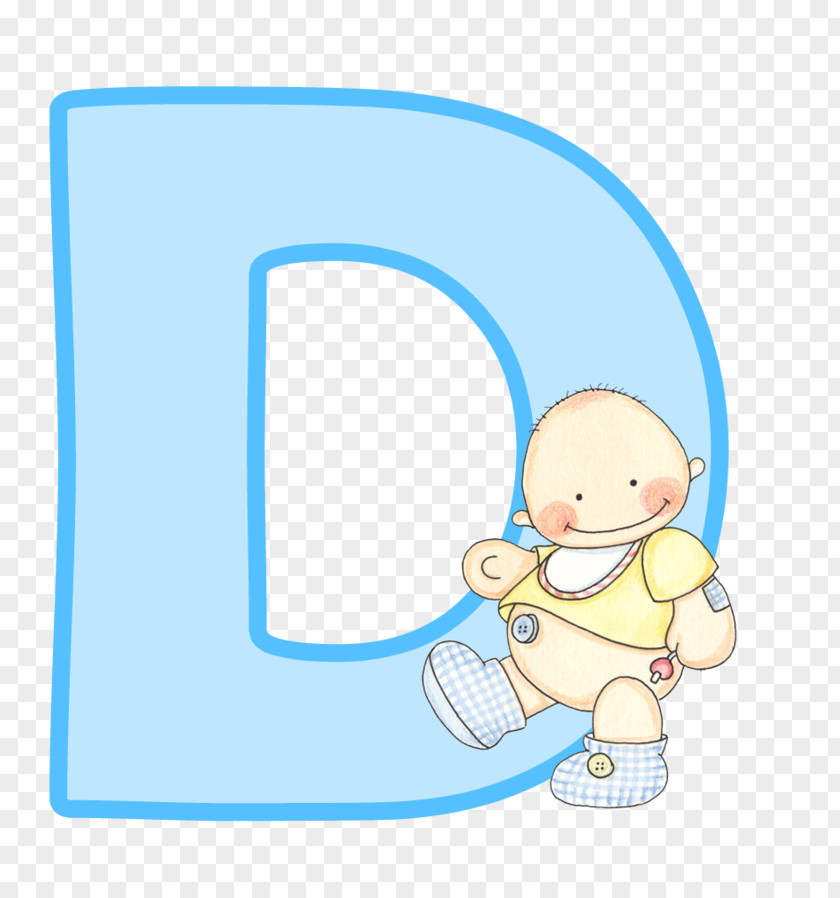 D Infant Letter Alphabet Child Baby Shower PNG