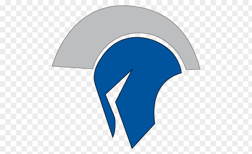 High School Wrestler McDowell Erie Trojan Horse Logo Blue PNG