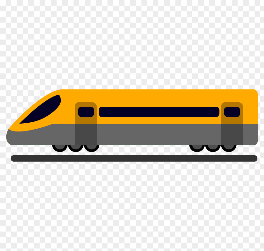 Moving Car Train Maglev Image Drawing PNG