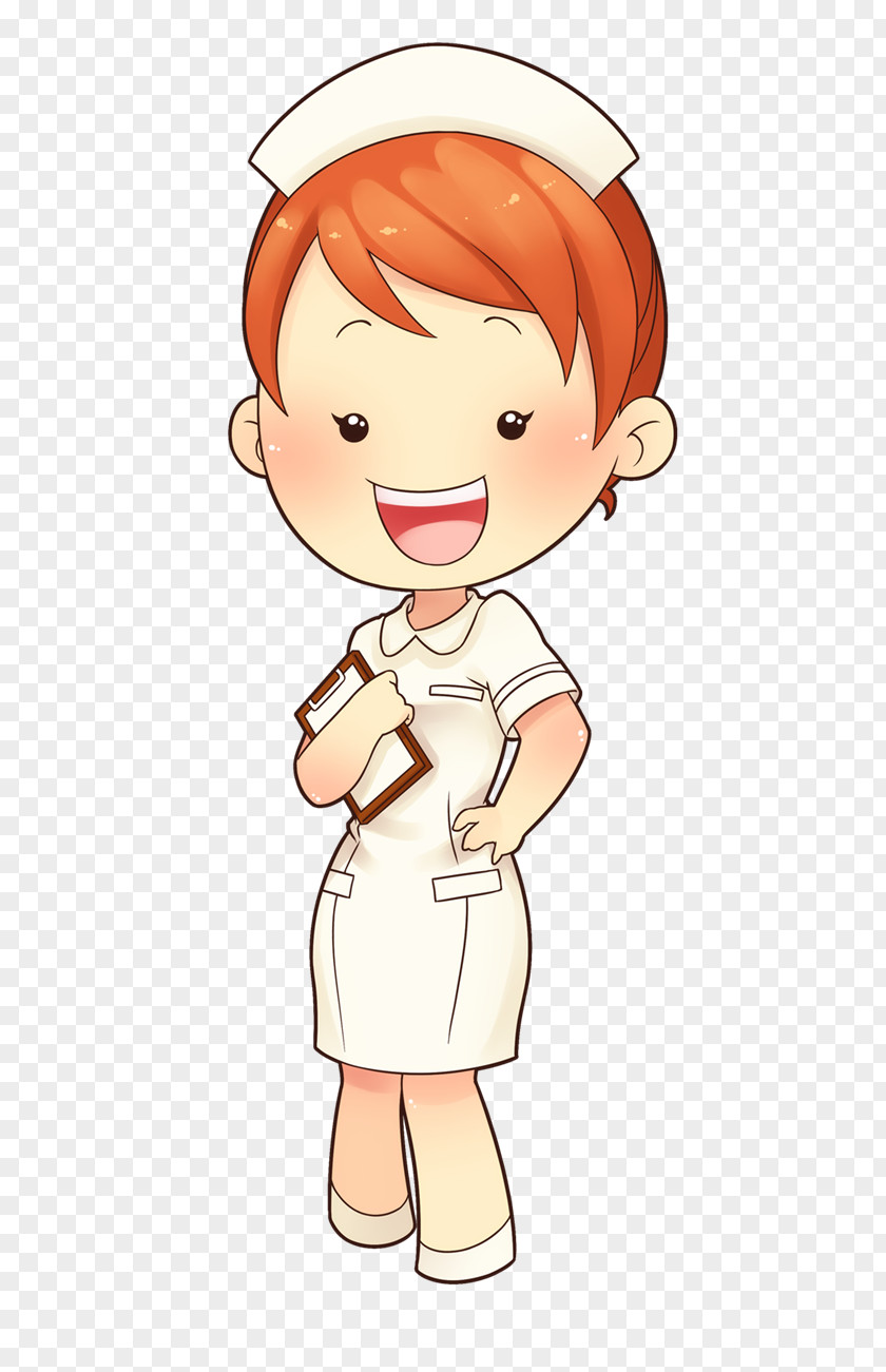 Nurse Cartoon Images Nursing Red Hair Clip Art PNG