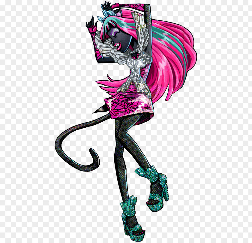 Toy Monster High Friday The 13th Catty Noir Doll PNG