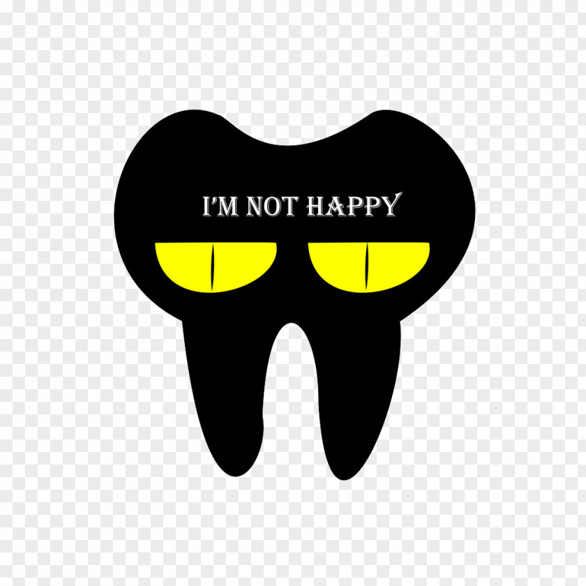 Black Teeth Tooth Pathology Dental Calculus Decay Cartoon PNG
