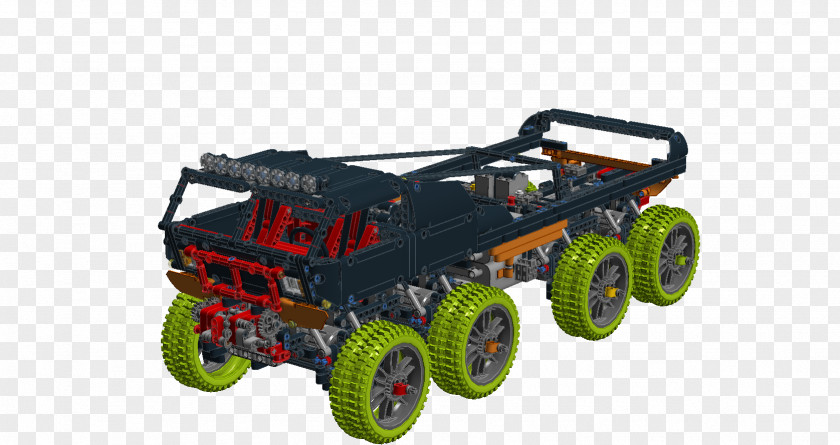 Lego Technic Car Off-road Vehicle Motor Machine PNG