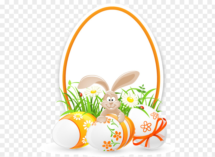 Pattern Rabbit Eggs Easter Bunny Egg PNG