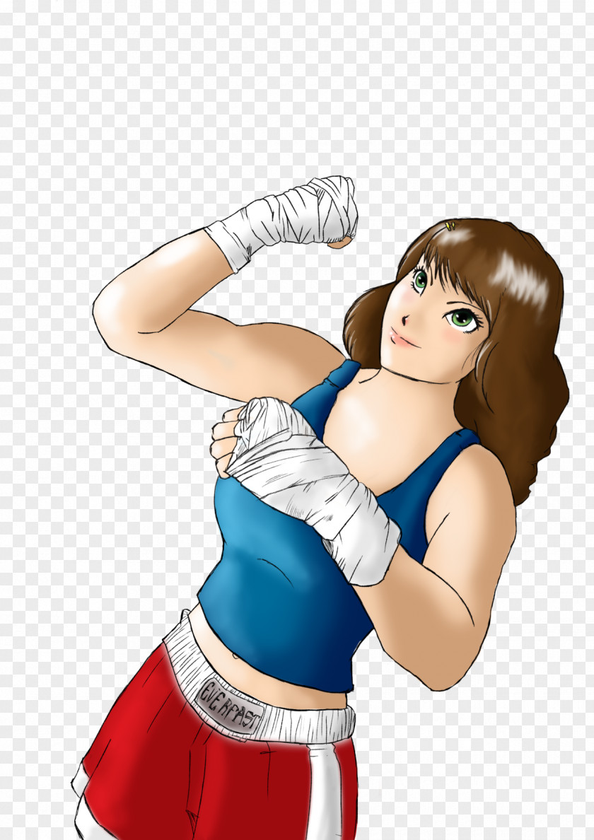 Boxing Drawing Woman Art One Piece PNG