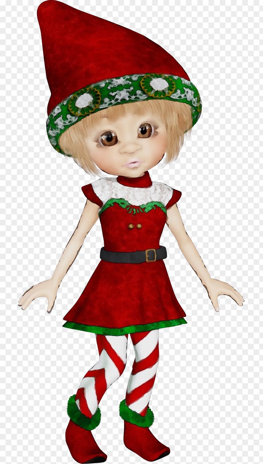 Christmas Eve Costume Elf PNG