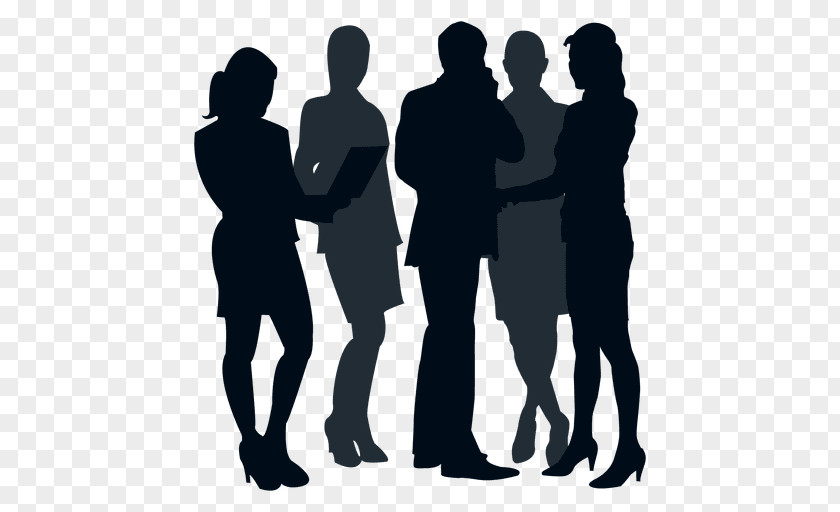 Silhouette Group PNG
