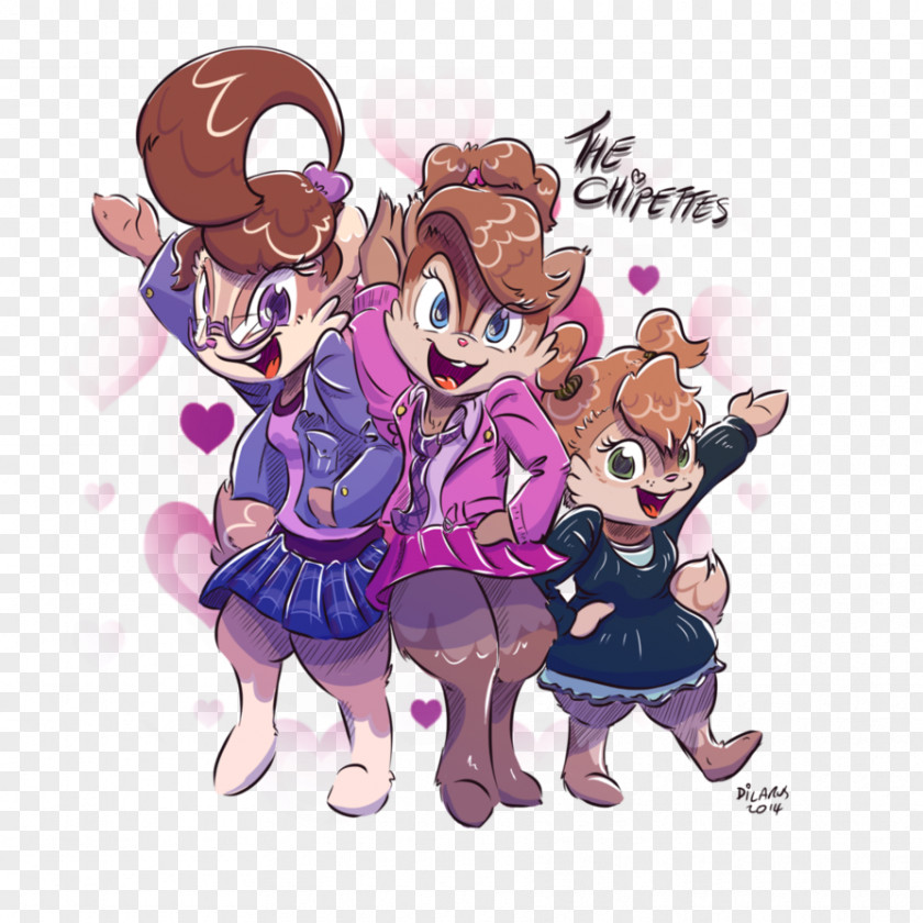 Alvin And The Chipmunks Brittany Chipmunk Jeanette Eleanor Chipettes PNG