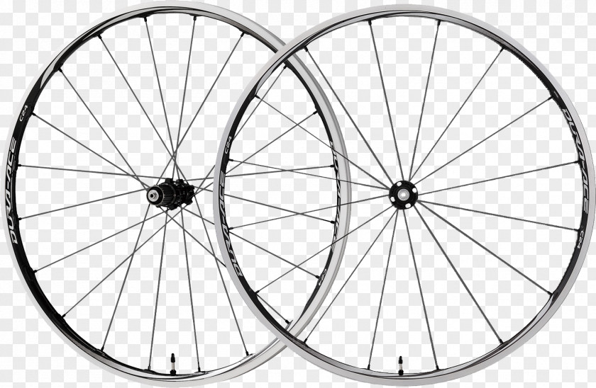 Cycling Shimano Dura-Ace 9000 C24 Clincher Bicycle Wheels Dura Ace PNG