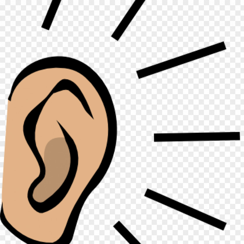 Ear Ring Clip Art Image Hearing Illustration PNG