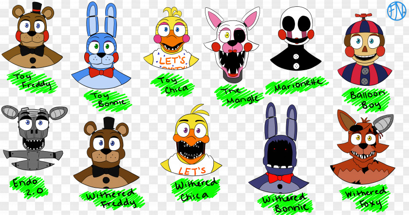 Five Nights At Freddy's: Sister Location Freddy's 2 Drawing Animatronics PNG